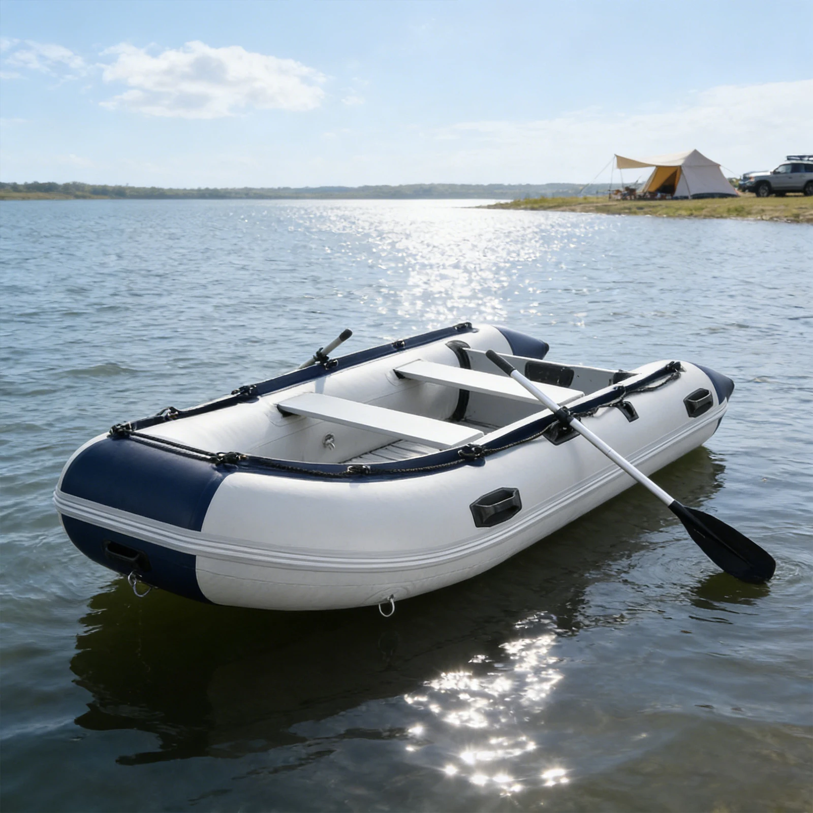 Fishing Kayak Inflatable - Caiaque inflável de PVC, bote inflável,