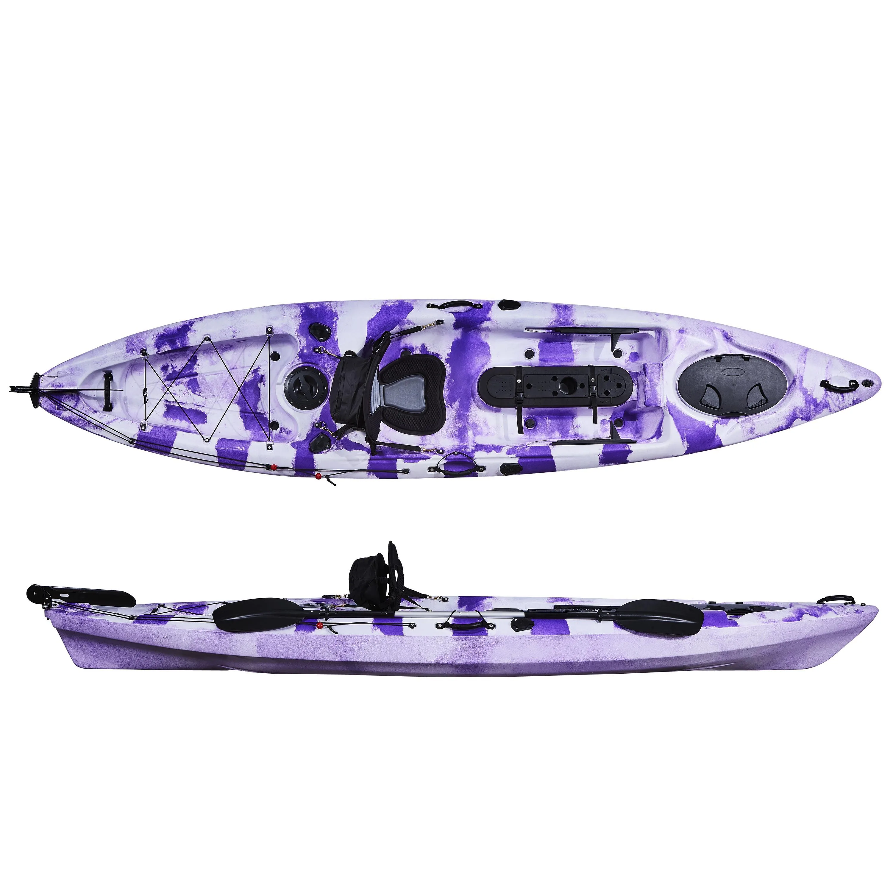 Fishing Kayak Sit In - Caiaque de pesca para esportes aquáticos,