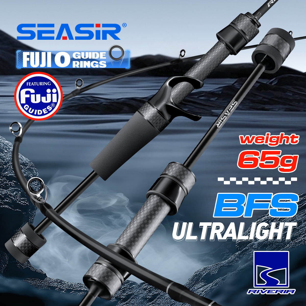 Kastking Reel Zephyr - Vara de pesca de arremesso giratória
