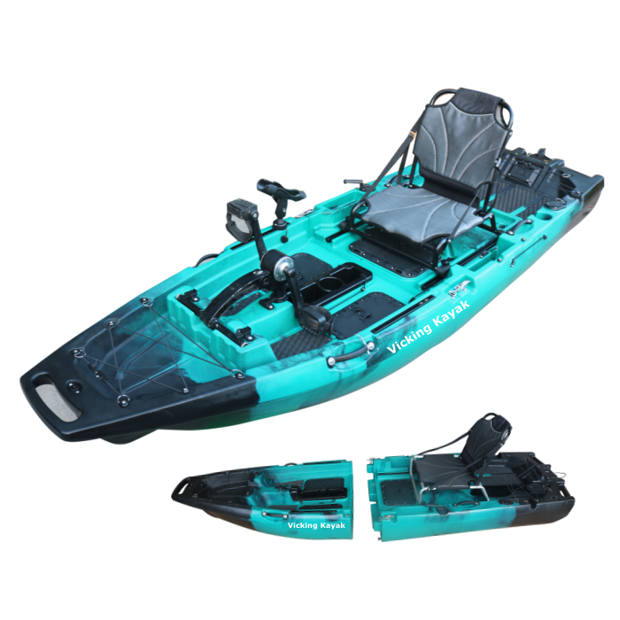 NOVO Caiaque Modular 2025 de 9 - Fishing Kayak Pedal Drive avaliação e preço
