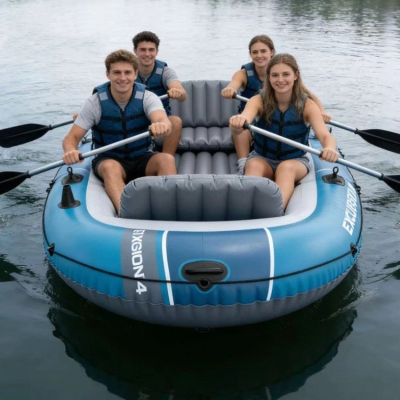 Caiaque Inflável Reforçado par - Fishing Kayak Inflatable avaliação e preço