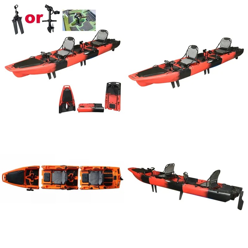 Caiaque de Pesca Modular de Pl - Fishing Kayak Pedal Drive avaliação e preço