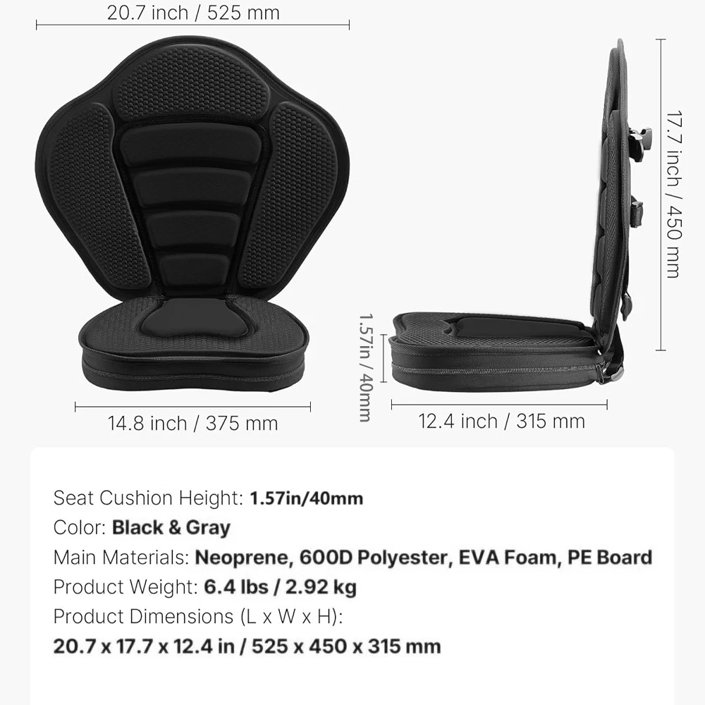 Assento para Caiaque, Acessóri - Fishing Kayak Crate avaliação e preço