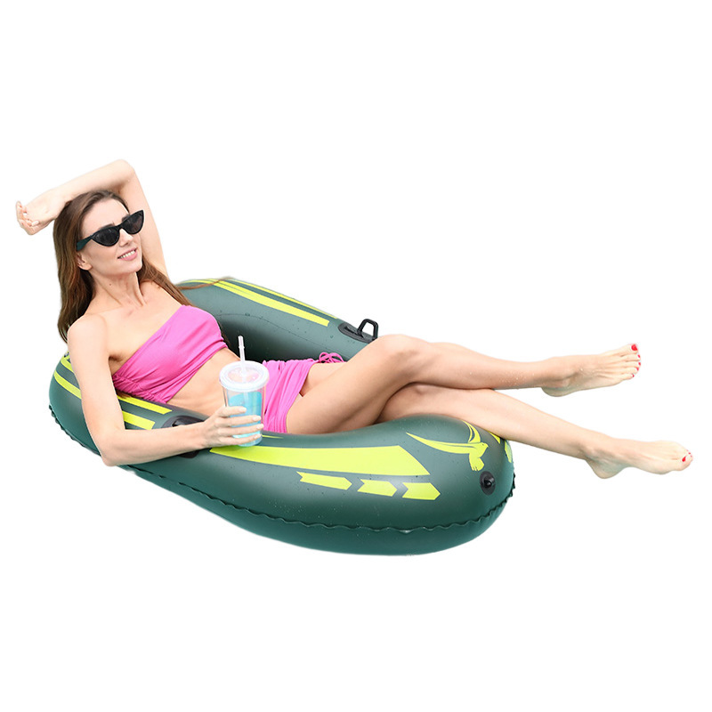 Novo Caiaque Inflável de Borra - Fishing Kayak Inflatable avaliação e preço
