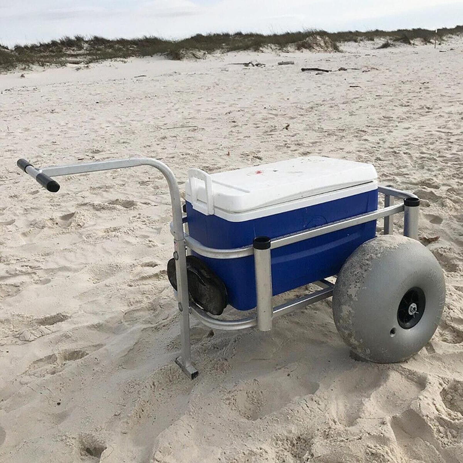 Carrinho de Praia com Rodas de - Fishing Kayak Cart avaliação e preço