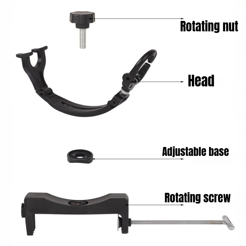 360 °   Suporte Giratório Ajus - Fishing Kayak Rod Holder avaliação e preço